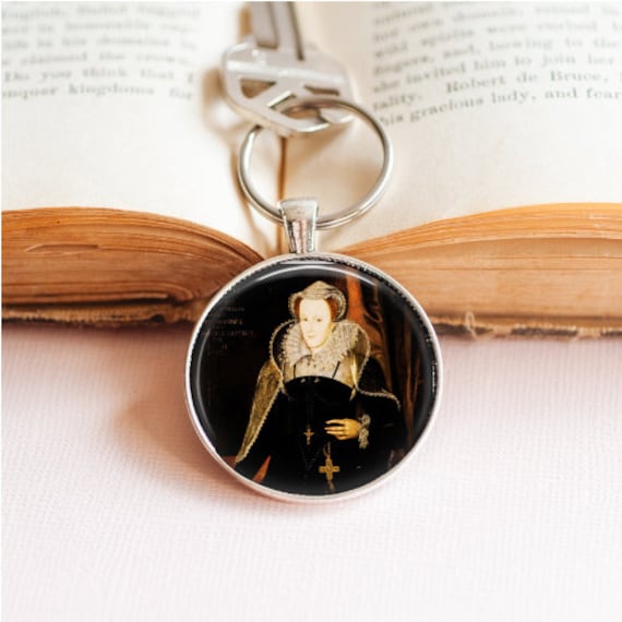 Mary Queen of Scots Key Ring Mary Stuart Key Ring Queen of Scotland Key Ring Scottish History Gift History Lovers Gift Etsy Ireland