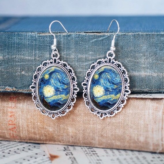 Van gogh earrings clearance