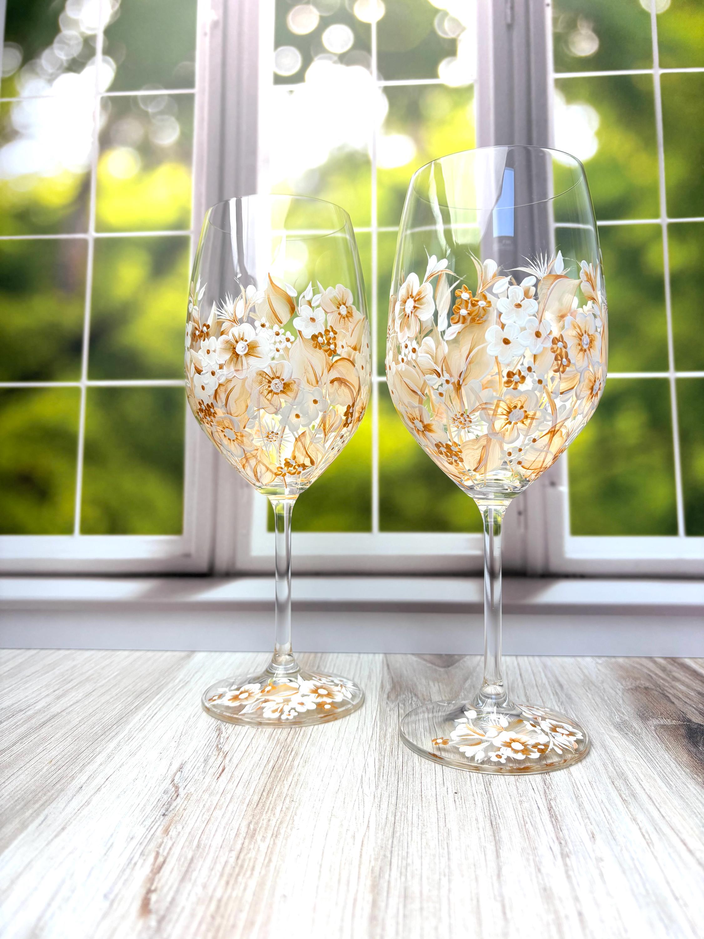 Wine Glass Permanent Glass Paint Pens Dyvicl Metallic Markers