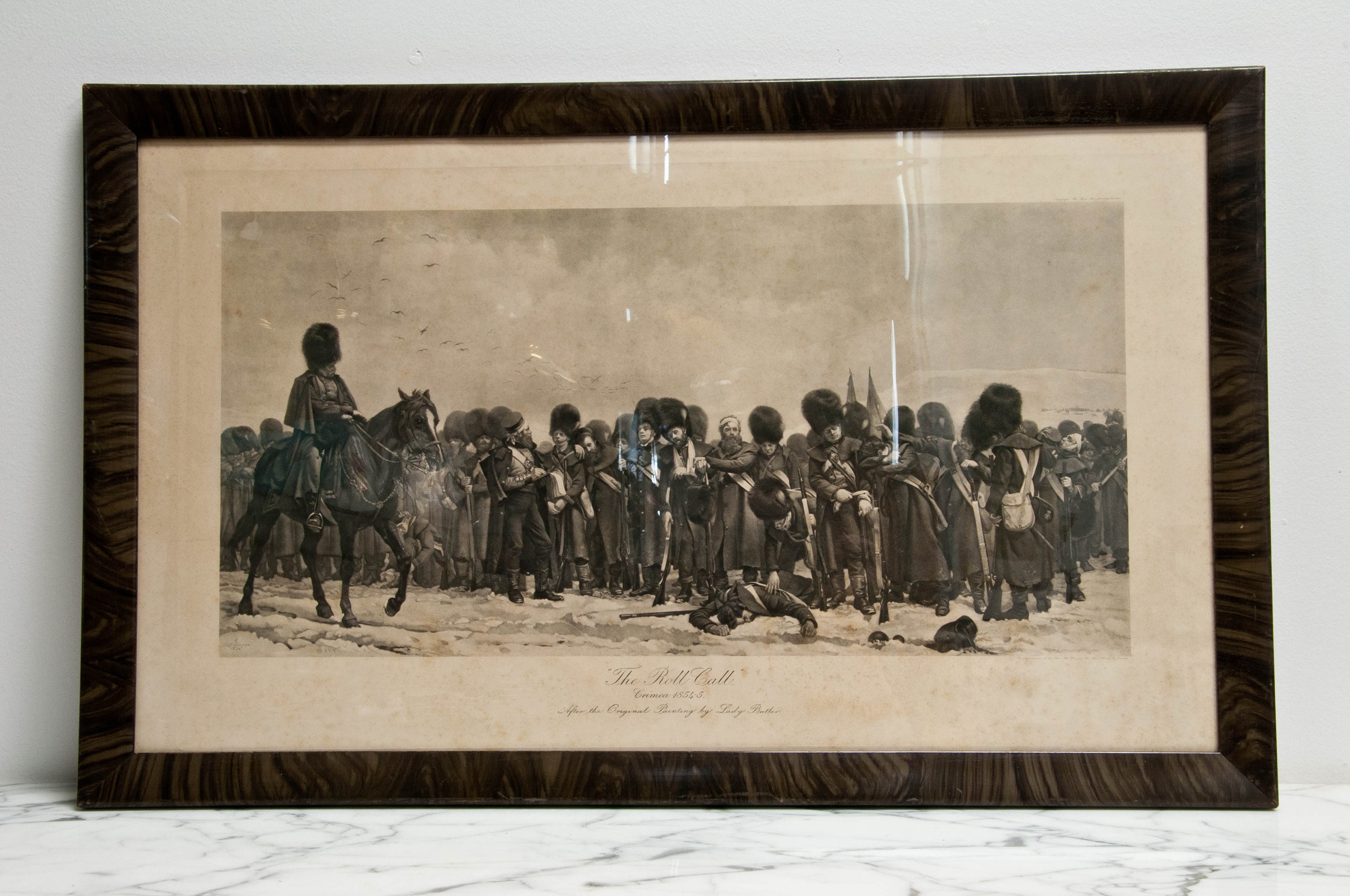 Rare 1874 Original Engraving The Roll Call By Etsy