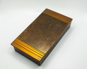1920s Bronze SilverCrest Box Smith Metal Arts- Cigarette Trinket Tobacco 516-33 Smith Metal Arts Company