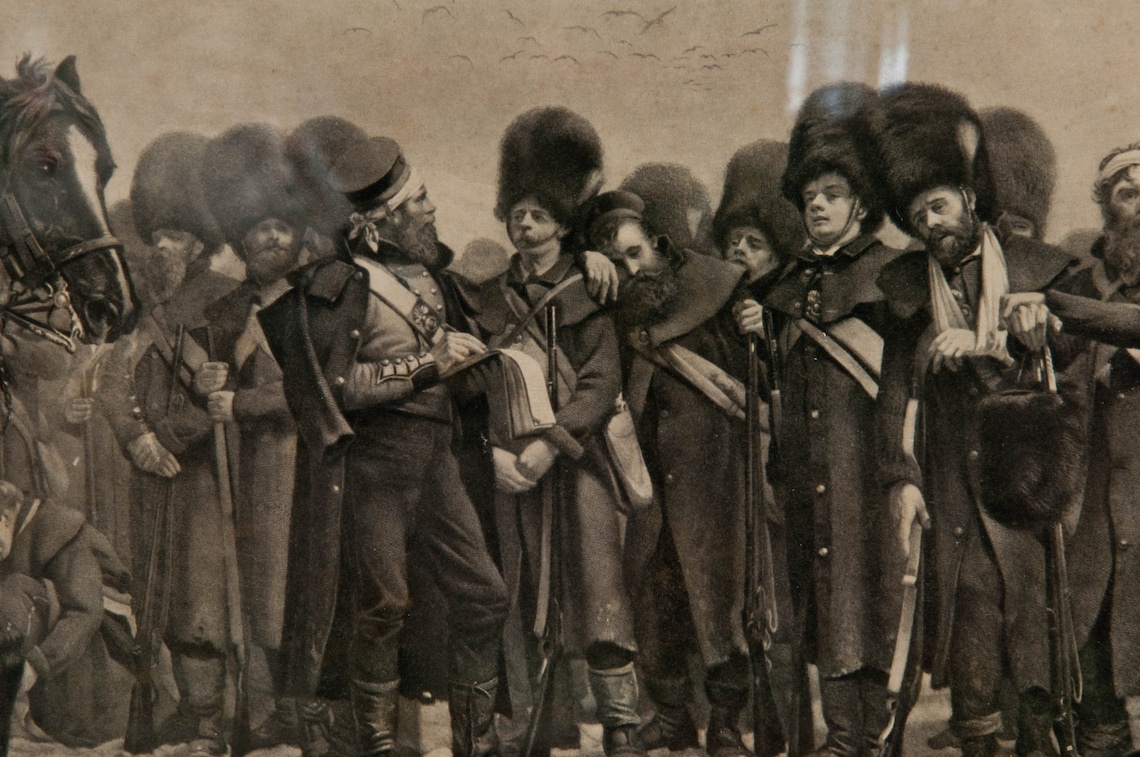 Rare 1874 Original Engraving The Roll Call By Etsy