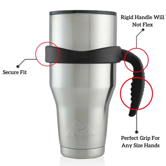 Grip-It 30oz Tumbler Cup Handle for Yeti, Rtic, Ozark Trail and