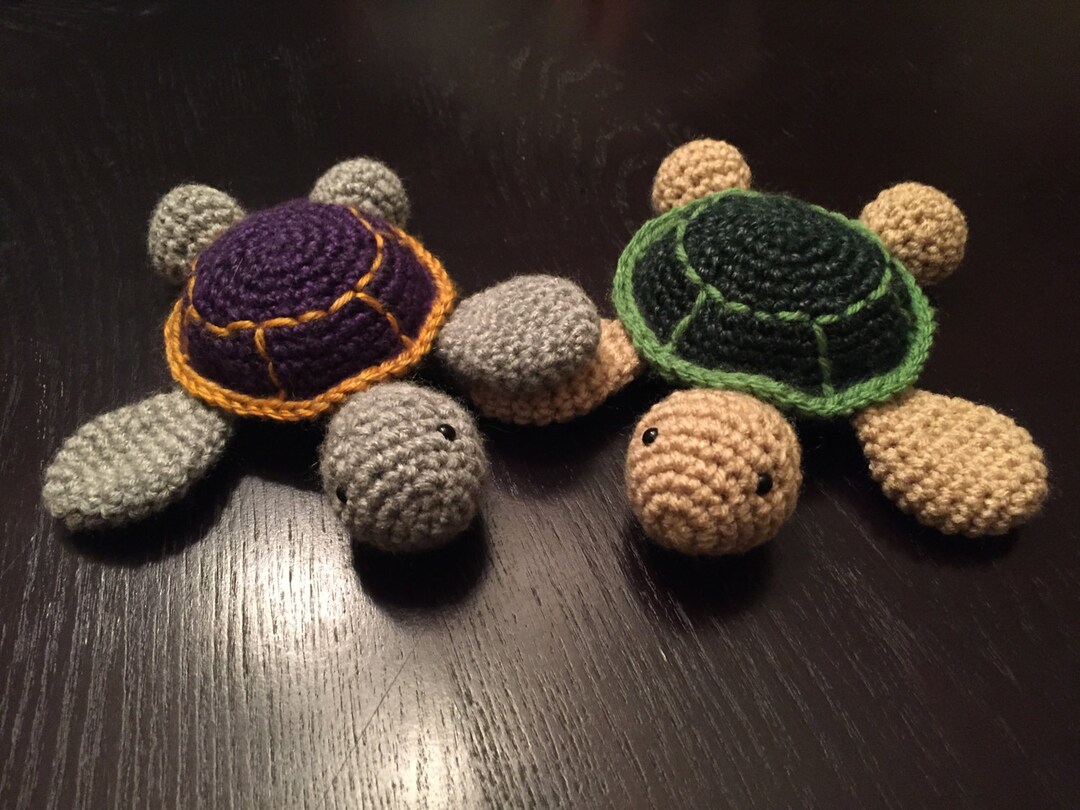 Baby Sea Turtle Crochet Pattern - Etsy