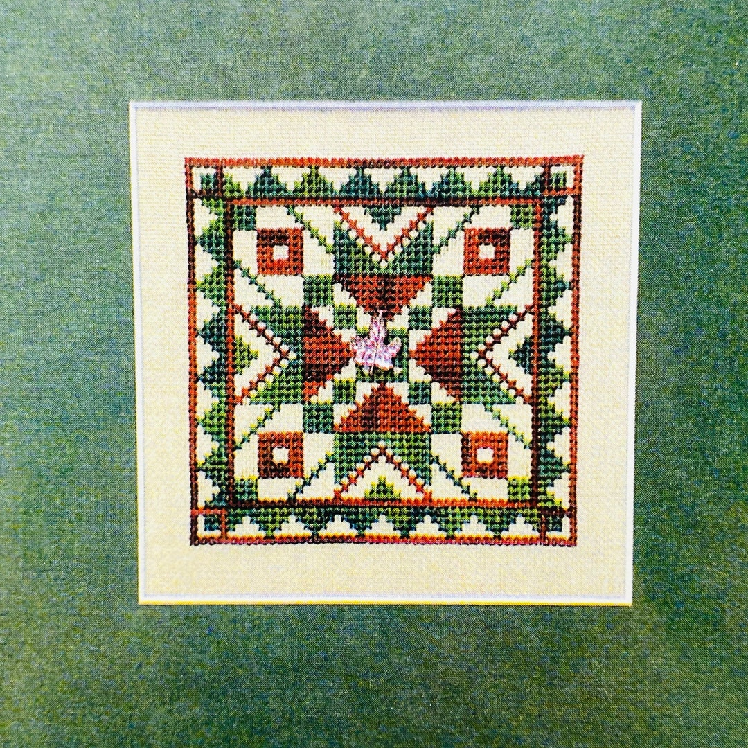 Woodland Arrowhead Quilt Block Cross Stitch by Handblessings Eileen