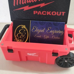 1/10 Miniwaukee Packout Visitenkarten-Rollkiste