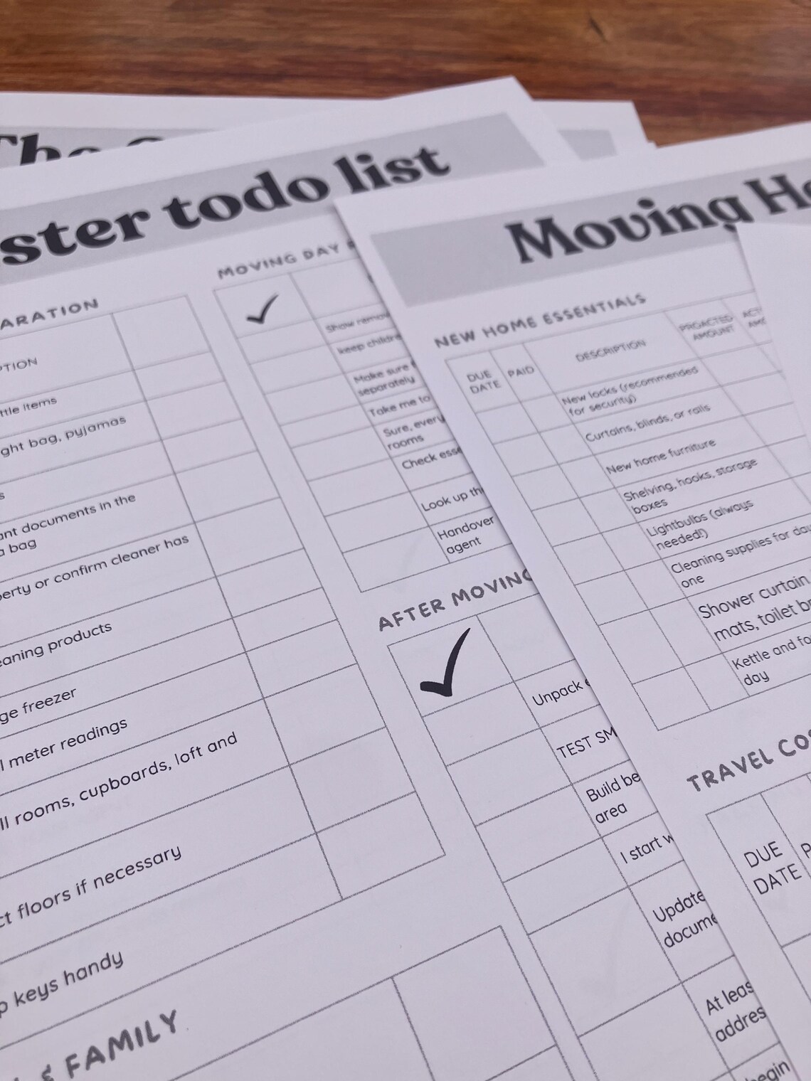 Moving House Checklist UK | Printable Relocation Guide | Home Move ...