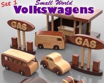 Set 1 - Small World Volkswagens + Food & Gas Stop (PDF Download)