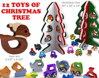 The Twelve Toys of Christmas Tree (PDF Download)