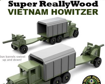 Super ReallyWood Vietnam Howitzer (PDF Download)