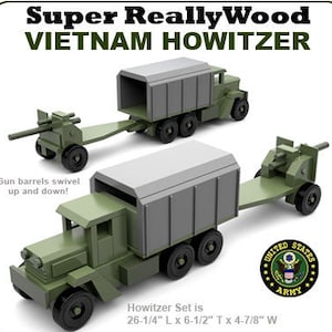 Super ReallyWood Vietnam Howitzer (PDF Download)