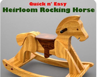 moose rocking horse plans