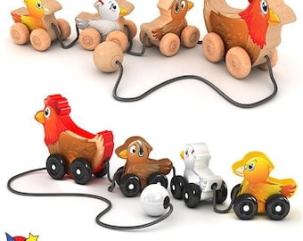 Henny Penny Pull-Along (PDF Download)