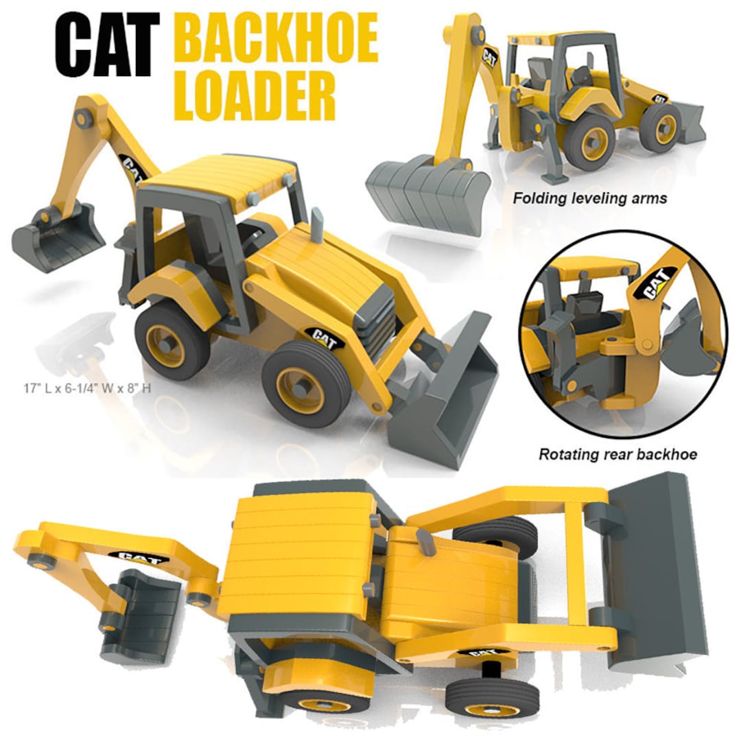 Backhoe cheap loader toy