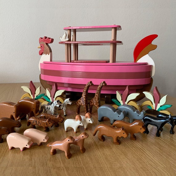 Noah's Animal Cracker Ark Wood Toy Plans & Patterns (PDF Download
