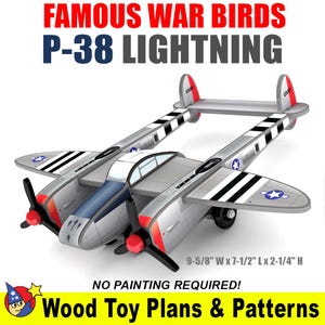 P38 lightning model - Etsy 日本