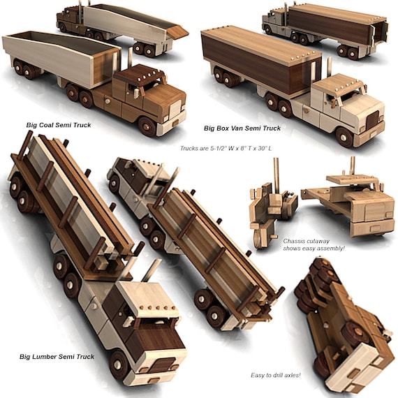 Kit De Modèle De Camion Citerne En Bois 3D – Maquette à Construire Pour Enfants & Parents – Cadeau Créatif Et éducatif