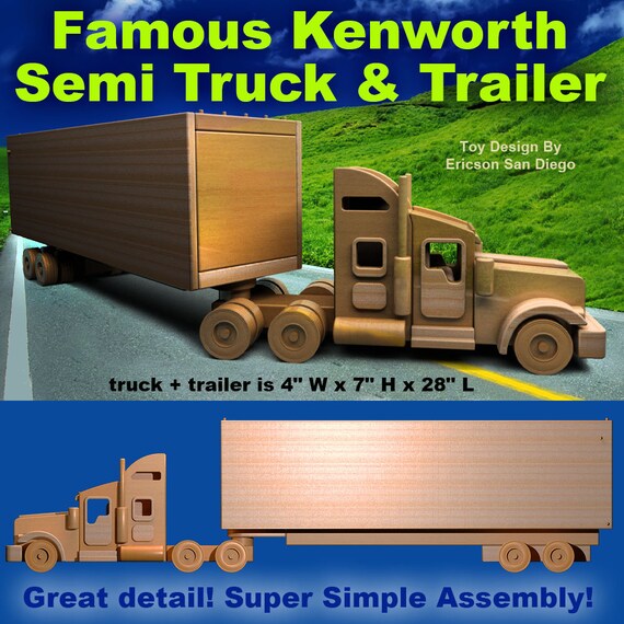 Kenworth toy sales trucks and trailers