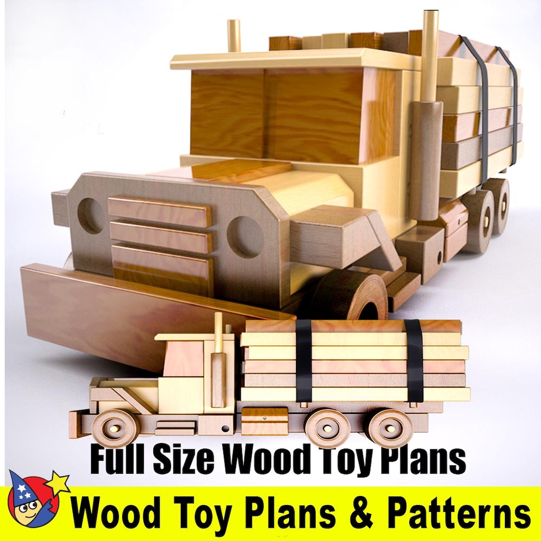 Camiones Hacer Juguetes De Madera Paso A Paso Conjunto 1: Camión