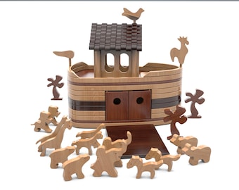 Blackbeard Pirate Ship Classic Noah's Ark Wood Toy Plans