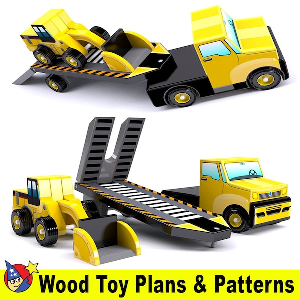 Hi-Loader and Low Boy Truck (PDF Download)