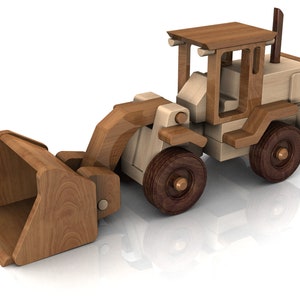 Peterbilt 389 Truck Trailer HiLoader Wood Toy Plans & Patterns 3 PDF Downloads image 8