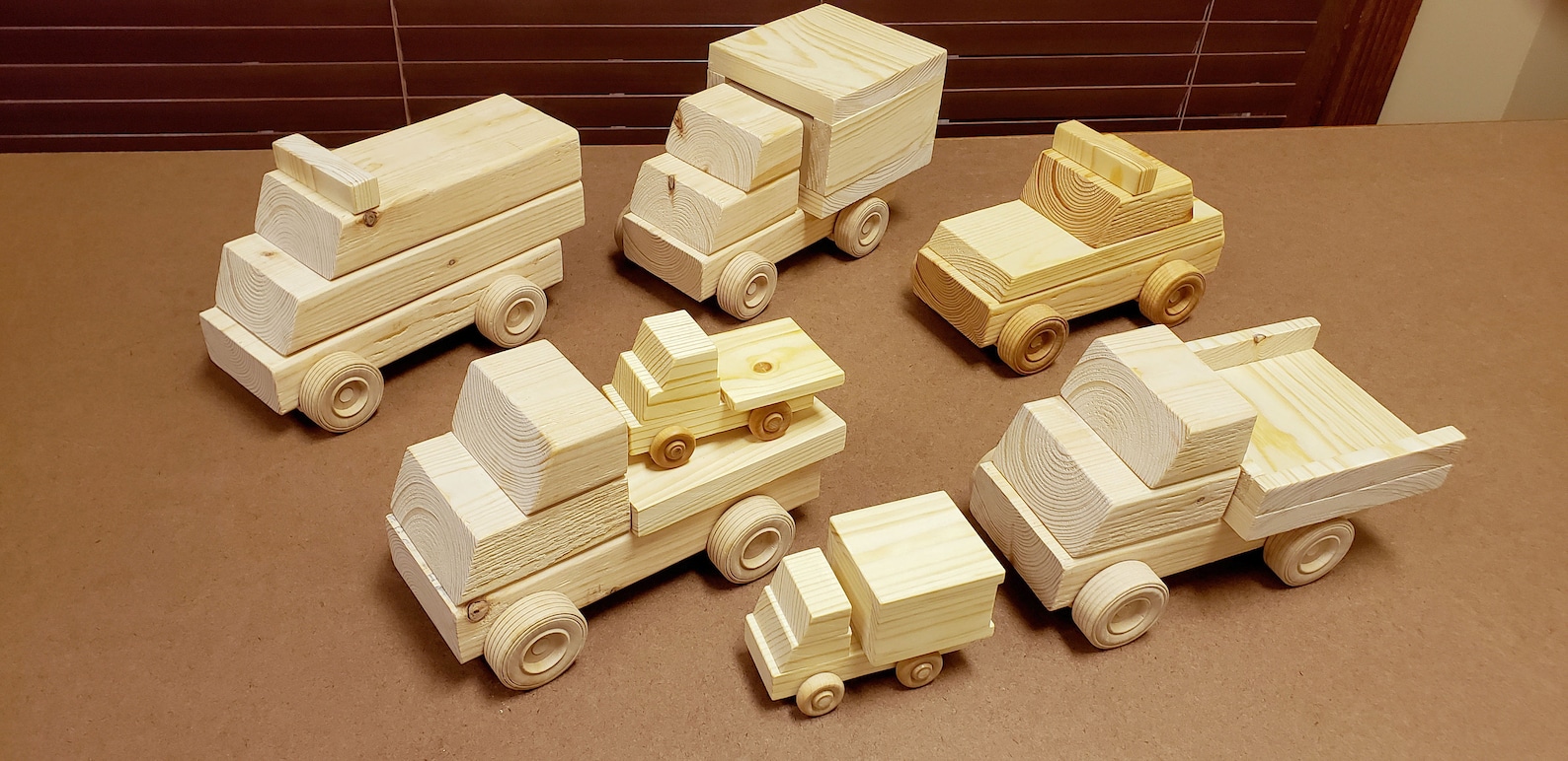 Ten 10 Minute 2x4 Trucks Wood Toy Plans & Patterns PDF Etsy