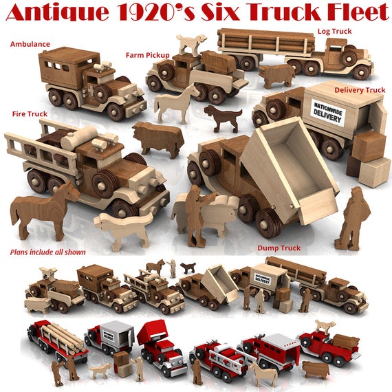 Wooden toy sale plans