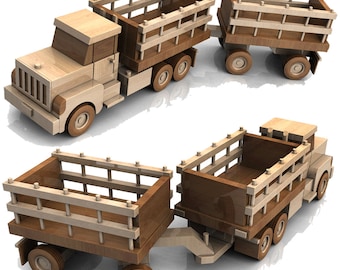 Camiones Hacer Juguetes De Madera Paso A Paso Autos Camioncito De