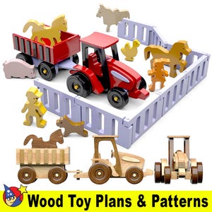 Quick & Easy Farm Tractor and Animals (PDF Download)