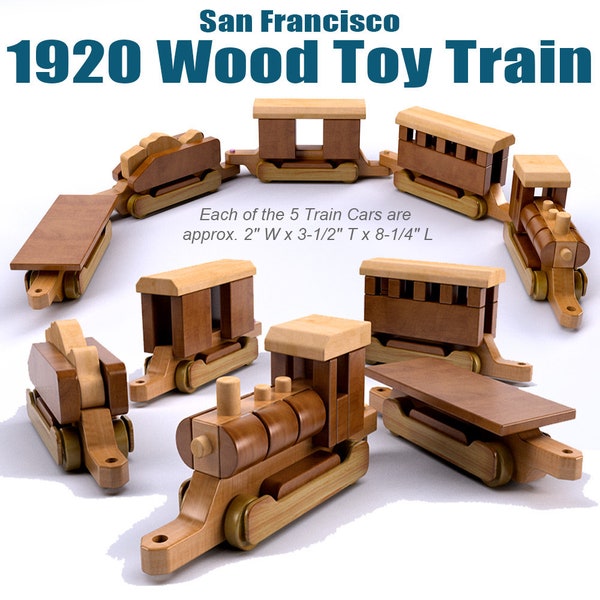 Wood Train Model Plans Etsy