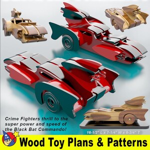 Scroll Saw Magic Black Bat Commando (download de PDF)