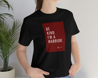 Be Kind Sickle Cell Warrior Unisex Jersey Short Sleeve Tee
