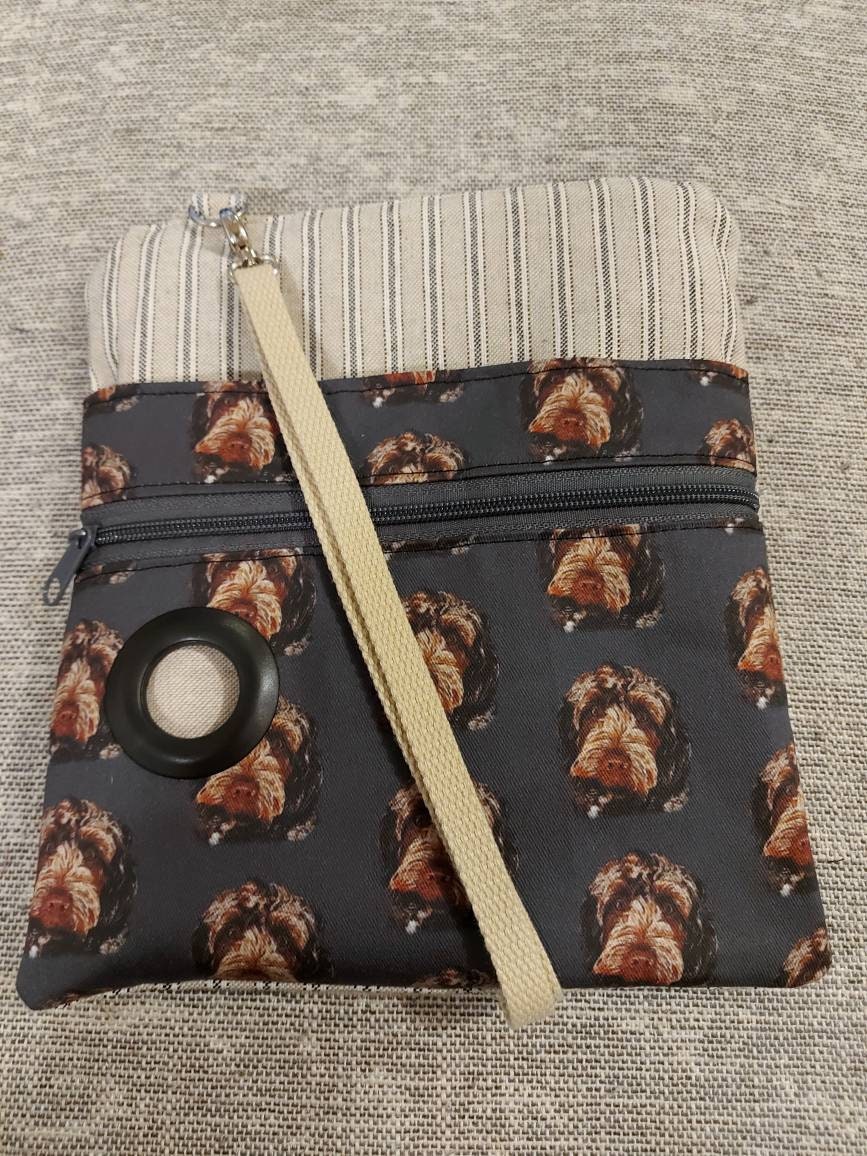 Dog walking bag Chocolate cockapoo labradoodle bag poo bag Etsy