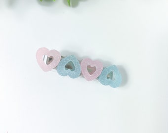 Gummy Candy Hair Accessory | Barrettes and Clips | Hair Accessory | Personalized and Custom Hair Clips for Gifts | Glitter Hair Clip