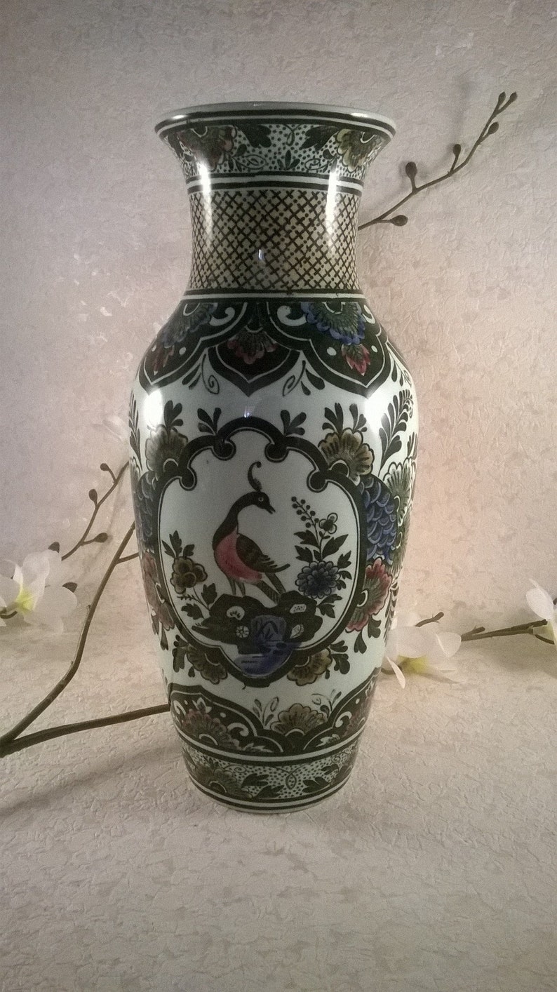 Villeroy Boch Paon Vase Etsy