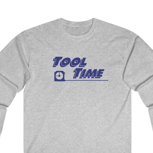 Tool Time Home Improvement Tv Show Long Sleeve Shirt, Retro 90s Tv, Tim Taylor, Al Borland, 90s Raised, Gift For Him, Handyman, Nostalgia
