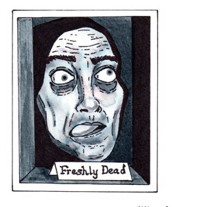 Igor - Freshly Dead - Tinte und Aquarell Marker - Fan Art - originale Kunst