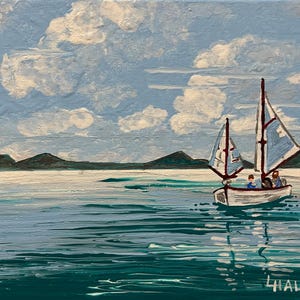 Serene Seas - Acrylic Painting - Original Art