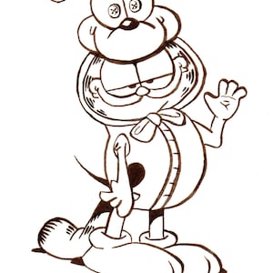 Hello - Inktober - Ink - Fan Art - Original Art