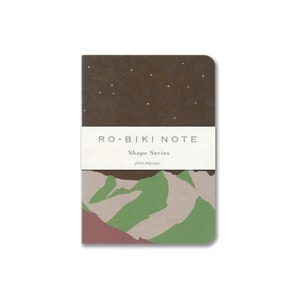 RO-BIKI NOTE Shape Series Mountain Night Yamamoto-Papier
