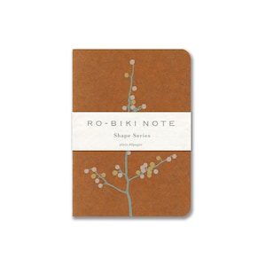 RO-BIKI NOTE Shape Series Branch Flowers Yamamoto-Papier