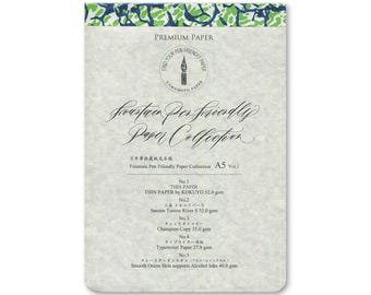 Fountain Pen Friendly Paper Collection A5 vol.1