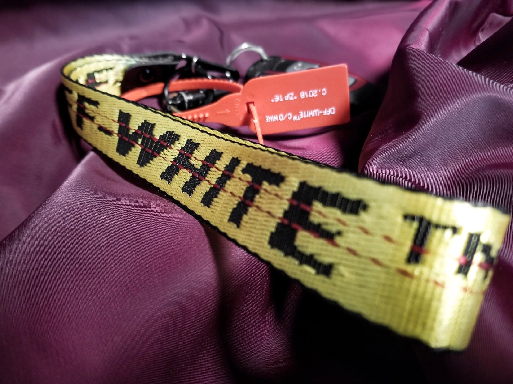 Industrial keychain off white discount