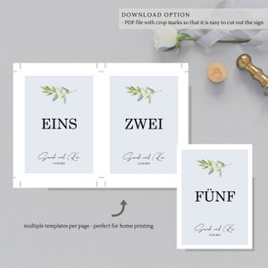 Printable Table Numbers 1 15 Printable Table Numbers Green Etsy Printable Table Numbers 1 15 Printable Table Numbers Green Etsy