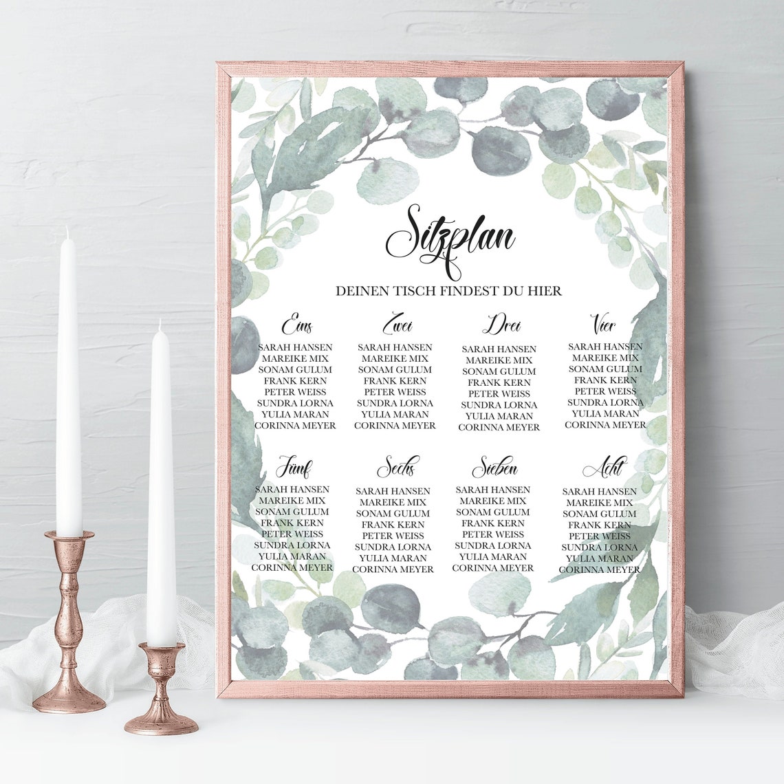 Seating Plan Wedding Wedding Seating Chart Template - Etsy