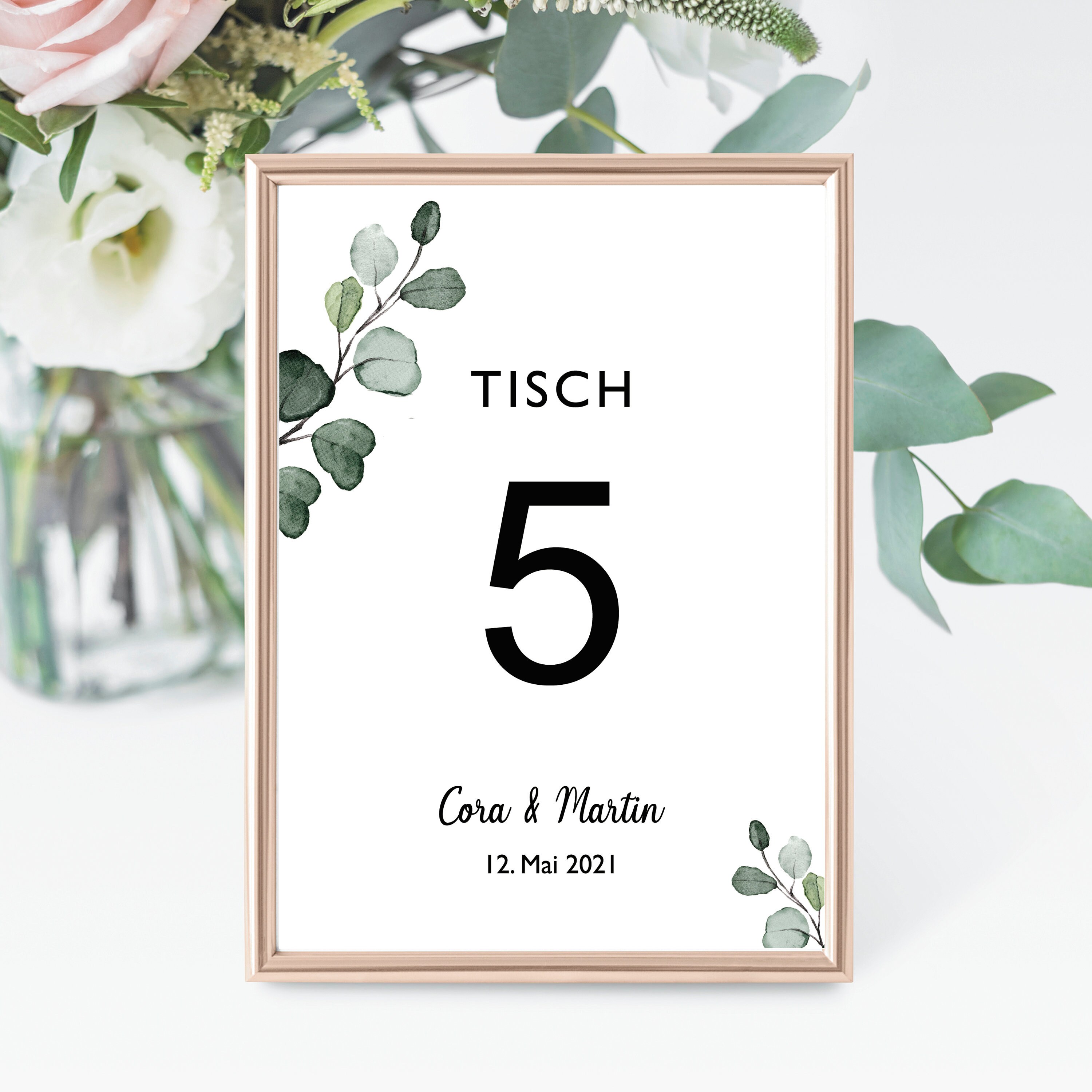 Printable Table Numbers 1 15 Printable Table Numbers green Etsy