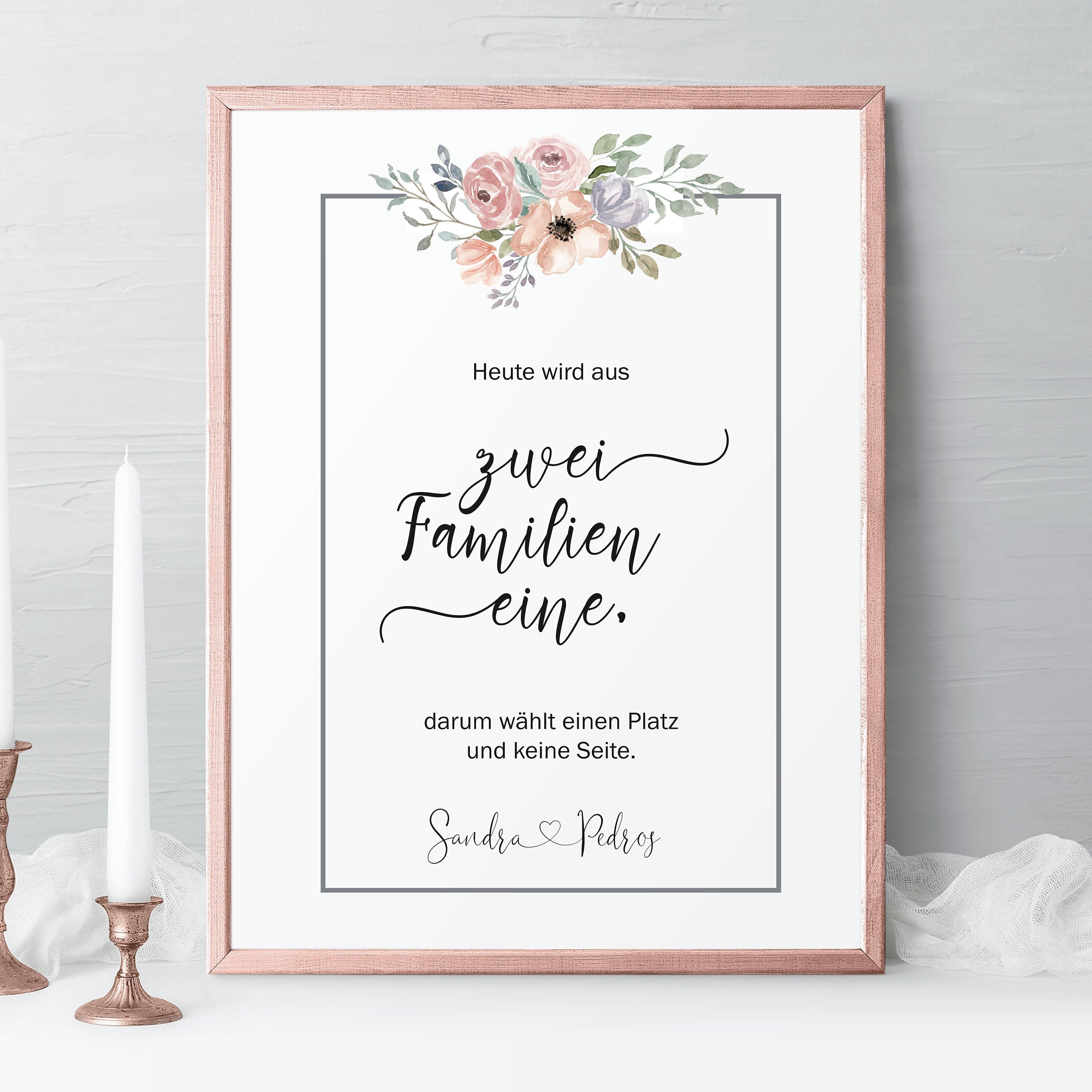 Freie Trauung Sitzplan Schild für Trauung freies Sitzen Etsy.de