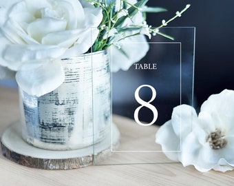 Acrylic Table Numbers , table numbers Wedding table decoration number, guest seating table, find your seat table number (in own language)