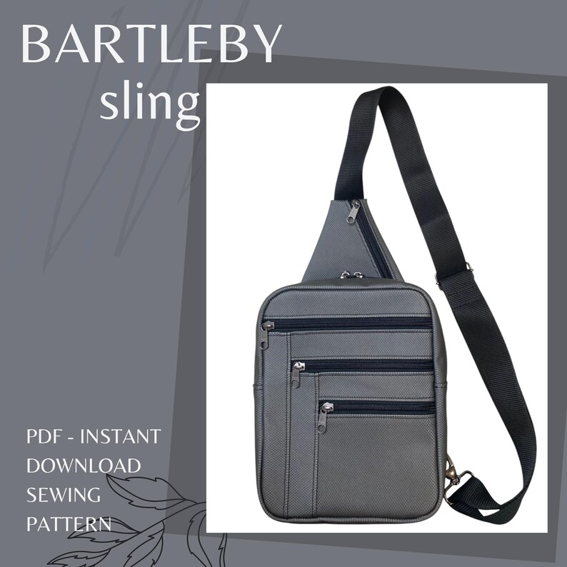 BARTLEBY SLING Sewing Pattern Instant Download Sewing Pattern in